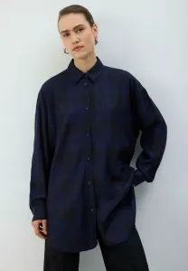 Блузка на пуговицах Touché Privé, Navy Blue