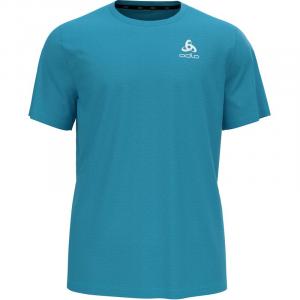 Футболка для бега "millennium linencool" с коротким рукавом Odlo, синий