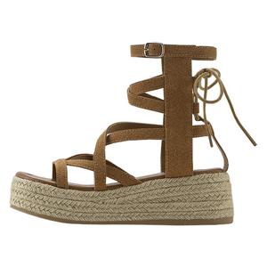 Римские сандалии женские Wonderful couple, коричневый