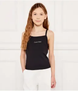 Топ regular fit Calvin Klein Jeans, черный