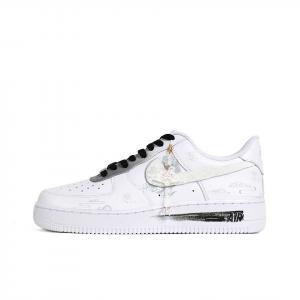 Кроссовки Nike Air Force 1 Skateboard Shoes Men Low-Top White