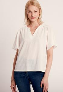 Блуза MIT KURZEN ÄRMELN Breal, молочный