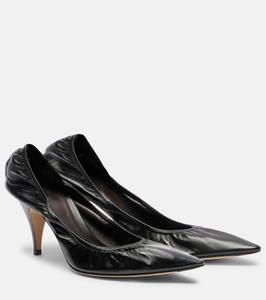 Лиза кожаные лодочки The Row, черный