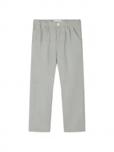 Брюки со складками Bonpoint, серый