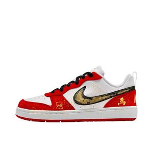 Nike Court Borough Fortune And Golden Horse абразивостойкие низкие скейтборд-кроссовки женские Gold Red