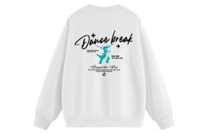 Свитшоты Unisex Crew Neck Moderate Heavyweight Disney, белый fleece-lined