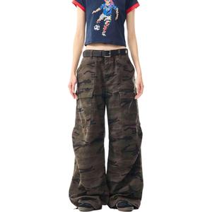 NEVER RULE Кargo брюки Unisex Camouflage Moderate