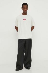 Хлопковая футболка Levi's, зеленый