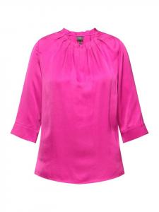 Блуза Ulla Popken Bluse, цвет magenta