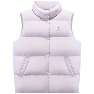 Версия с флисом Пуховая жилетка женская CAMEL, Фантом Блэк