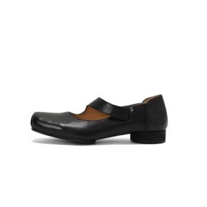 Туфли Мэри Джейн на массивном каблуке Women's Su Yanjiao, черный