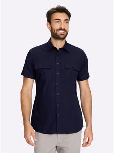 Рубашка с короткими рукавами темно-синего цвета WITT WEIDEN