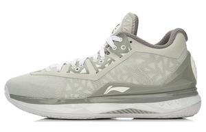 Баскетбольные кроссовки WOW 4 унисекс среднего размера серые Lining