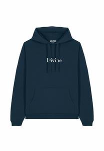 Толстовка DIVINE EMBROIDERY UNISEX - Hoodie Mira Paris, темно-синий