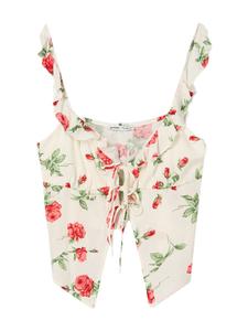 Топ Bershka, White