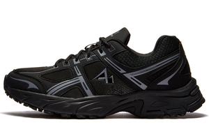 A1 Легкие массивные кроссовки ретро беговые унисекс черно-белые, цвет Black White