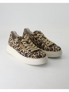 Кроссовки на шнуровке Gabor Comfort, коричневый