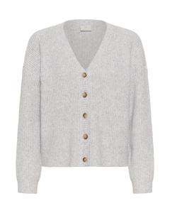 Kaffe Кардиган 'KAfiorella' в крапинку серого цвета