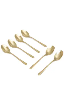 Набор ложек для эспрессо Taste (6 персон) Sambonet, золотистый