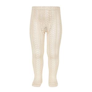 Колготки Condor Pearl с ажурным кружевом для детей 3-6 лет, идеально подходят для выпускных, церемоний поступления и церемоний приема в детский сад.