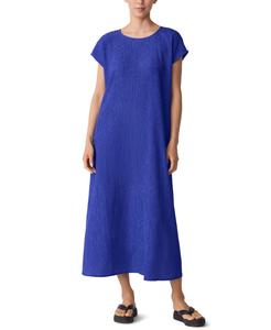 Женское платье с круглым вырезом Eileen Fisher, Royal