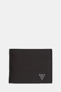 Кожаный кошелек BARCELLONA Guess, коричневый