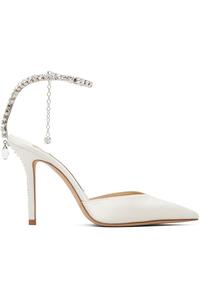 Jimmy Choo Туфли Off-White Saeda на каблуке 100 мм