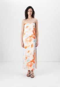 Платье STRAPLESS SLIP MAXI Abercrombie & Fitch, мультиколор