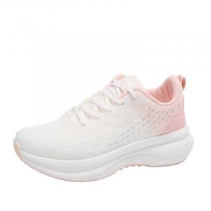 Нескользящие, дышащие, легкие, амортизирующие низкие кроссовки для детей и подростков HBRK, белый/розовый