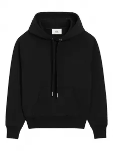 Худи с монограммой Ami de Coeur AMI Paris, черный