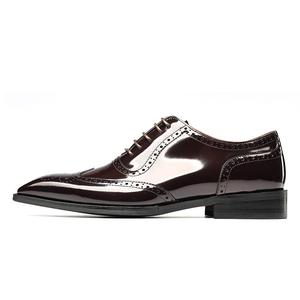 Bansley Мужские туфли оксфорды бордовые, цвет Burgundy