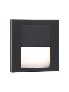 Настенный светодиодный светильник EBL Set Tsaro square 1x1W 230V, черный