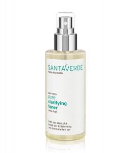 Спрей для лица SANTAVERDE pure pure clarifying toner ohne Duft, 100 ml