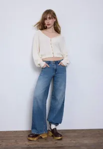 Сабо на платформе с шипами Stradivarius, Brown