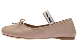 Балетки Водяная лилия Кожа Miu Miu