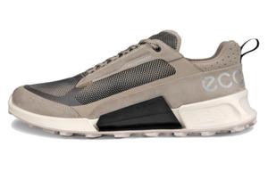 Кроссовки ecco Lifestyle Shoes Men Low-top Off Black, серый/черный