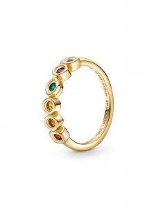 Кольцо с Камнями Бесконечности из фильма «Мстители» от Marvel Pandora, золото