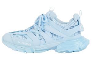 Кроссовки Balenciaga Track Clear Sole, светло-голубой