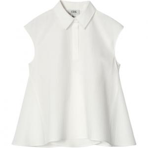 COS Женская белая рубашка