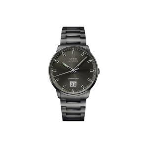 MIDO Часы Men's Commander Watch, Charcoal Gray Watch Dial