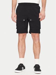 Шорты из ткани обычного кроя Malone 55251 6441 Resteröds, черный