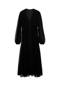 Платье Mango Shirt dress, Black