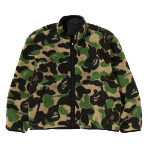 Куртка BAPE ABC Camo Boa Reversible Jacket, Green