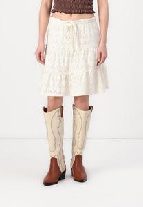 Юбка А-силуэта VIAMALINA VILA, кремовый