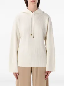 Худи в рубчик Fabiana Filippi, нейтральный