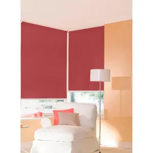 Солнцезащитная рулонная штора One size Style uni Защита от света без сверления, подвесная, Сделано в Германии Sunlines, Cherryrot
