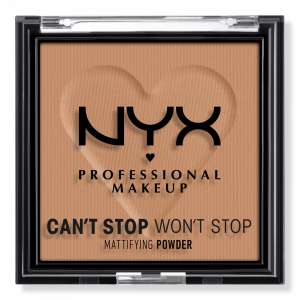 Матирующая пудра Can't Stop Won't Stop All Day NYX Professional Makeup, Caramel