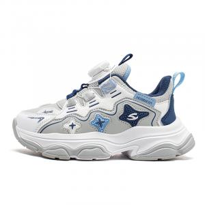 Антискользящие и износостойкие амортизирующие низкие детские кроссовки для бега HOBIBEAR, розово-фиолетовые