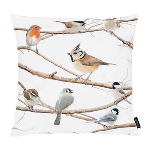 Декоративная подушка Apelt 1414, хлопковая ткань - натуральная / коричневая