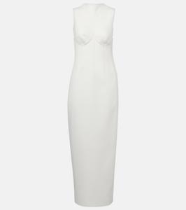 Платье макси Шошана Khaite, Chalk